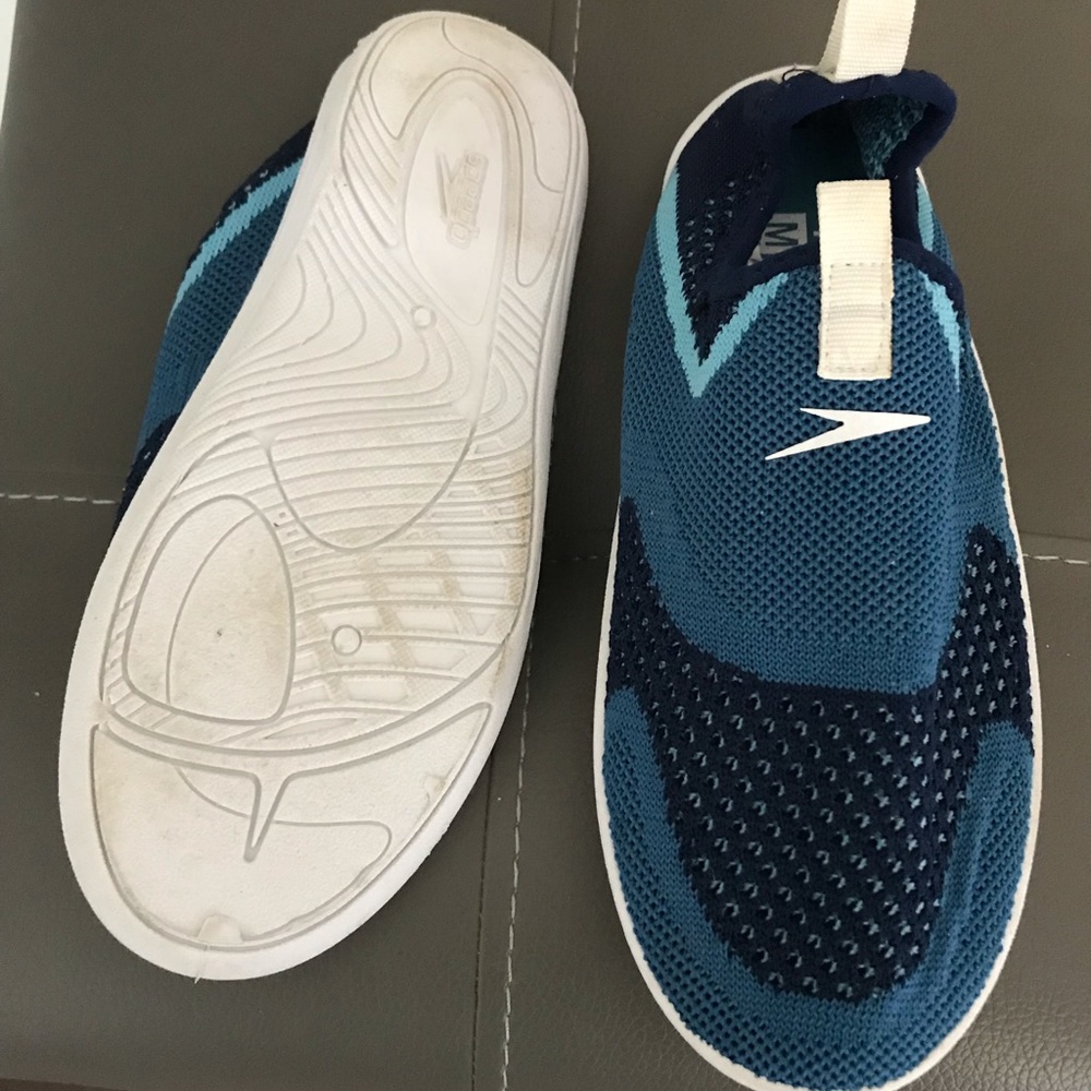 Boys swim shoes that are great for the beach and swimming!